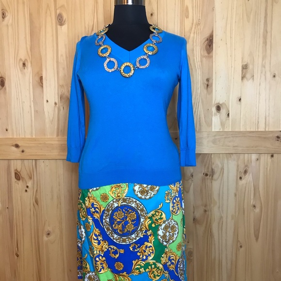 Linea by Louis Dell’ Olio neon print 2 piece dress - Picture 6 of 16